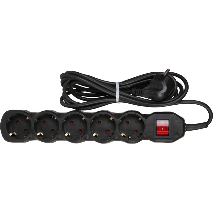 Сетевой фильтр RUCELF 5 гн. 3 м ПВС 3х0,75 арт. RU-B05-375-03Z