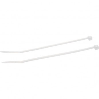 Стяжка нейлоновая белая RUCELF 2,5х100 мм
