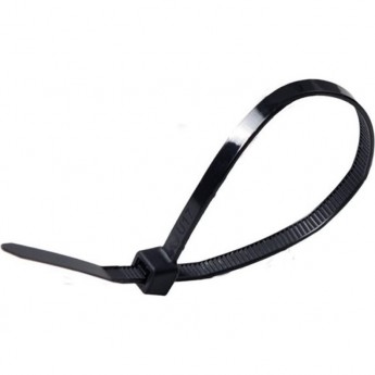 Стяжка нейлоновая черная RUCELF 2,5х100 мм